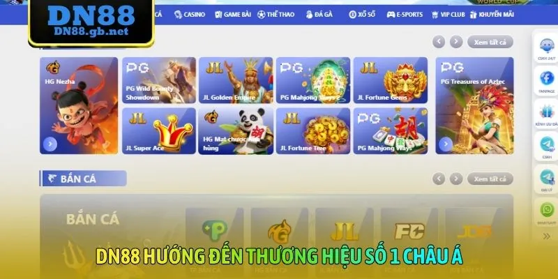 DN88 hướng đến thương hiệu số 1 châu Á