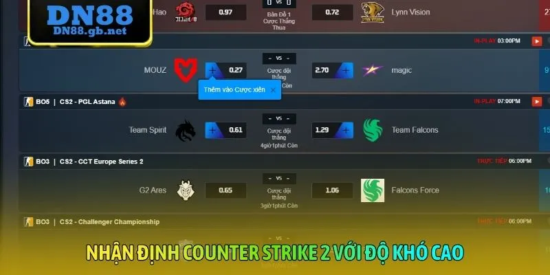 Nhận định Counter Strike 2 với độ khó cao